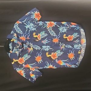 Children's Place Hawaiian shirt ~ 14